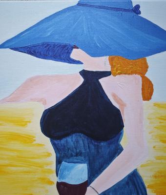 donna-con-capello-woman-with