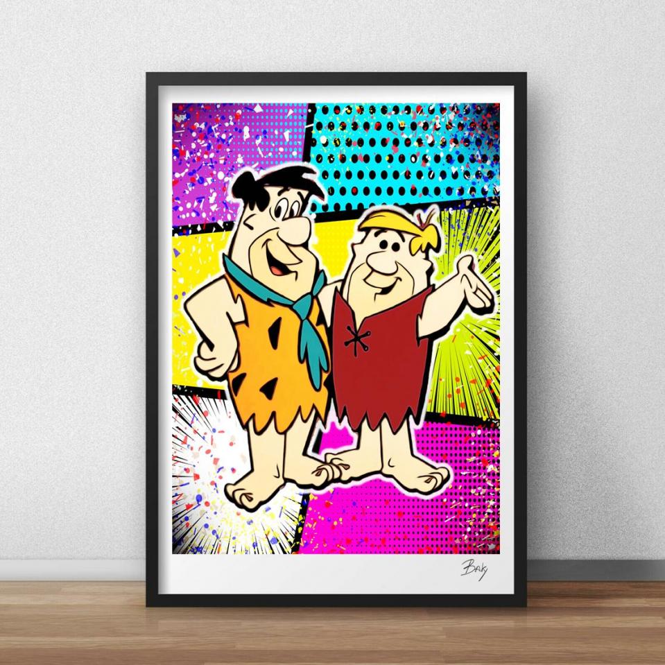 flintstones-pop-art
