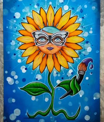 la-bambina-girasole