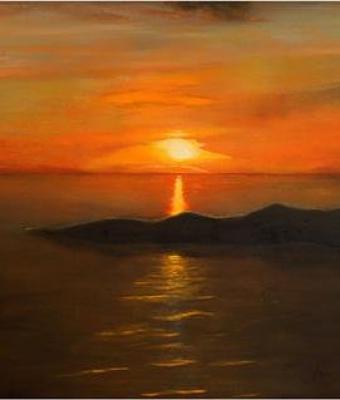 tramonto-sul-mare-pittura-oli