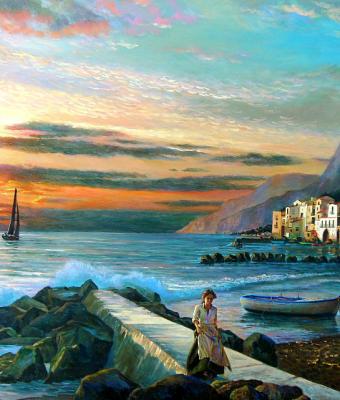 il-vecchio-e-il-tramonto