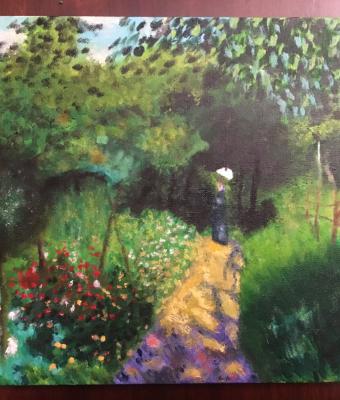 donna-in-giardino