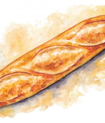 acquerello-pane-baguette