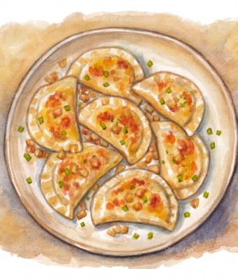 acquerello-pierogi-polacchi