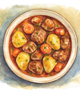 acquerello-stufato-irlandese