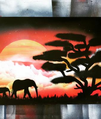 african-sunset