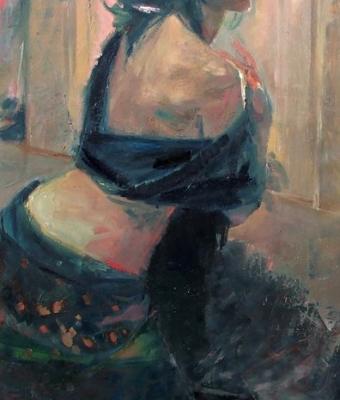 ragazza-con-scialle-nero