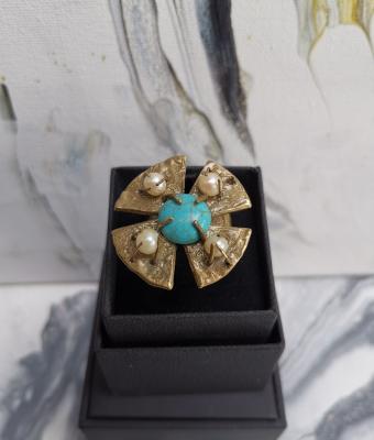 anello-in-bronzo-con-centrale