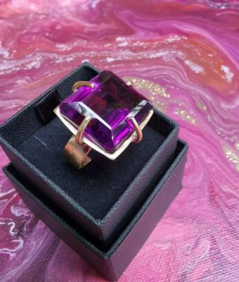 anello-in-bronzo-con-ametista