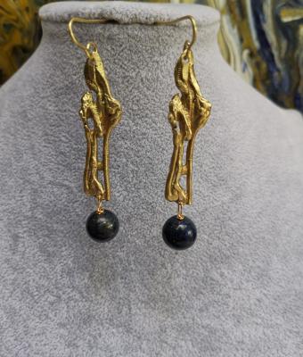 orecchini-in-bronzo-con-lapisl