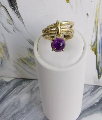 anello-in-bronzo-con-ametista