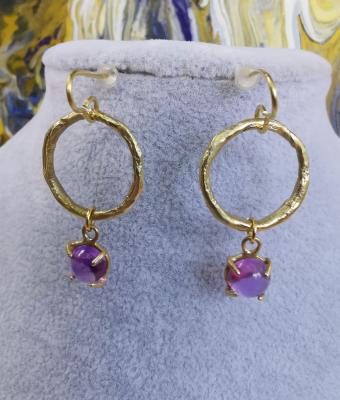 orecchini-in-bronzo-con-ametis