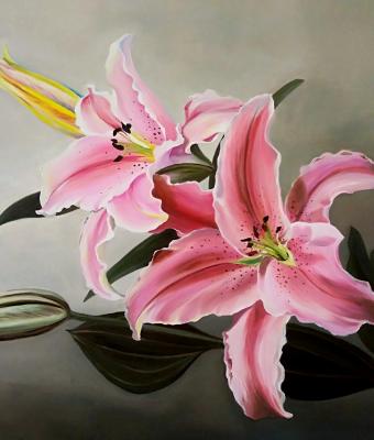 gigli-rosa