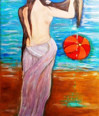 donna-di-spalle-che-si-strizza