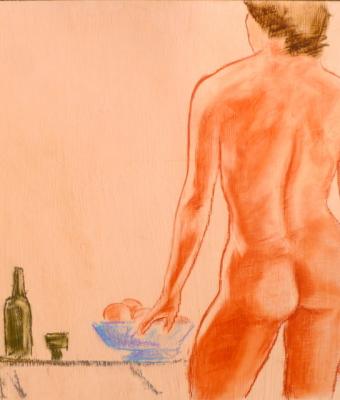 nudo-con-natura-morta