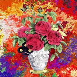 le-rose-e-un-vaso
