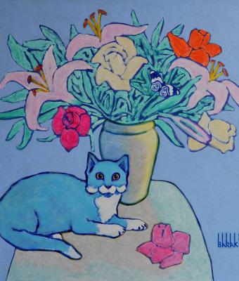 still-life-with-blue-cat
