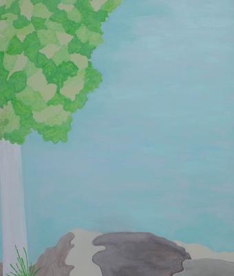 paesaggio-con-betulla-e-foglie
