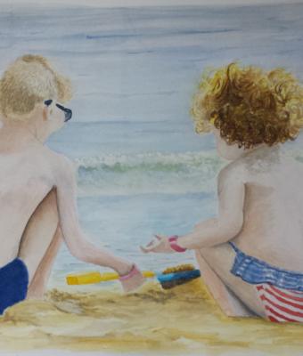 bimbi-al-mare