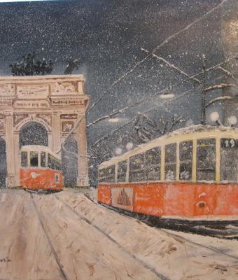tram-a-milano-e-il-suo-arco