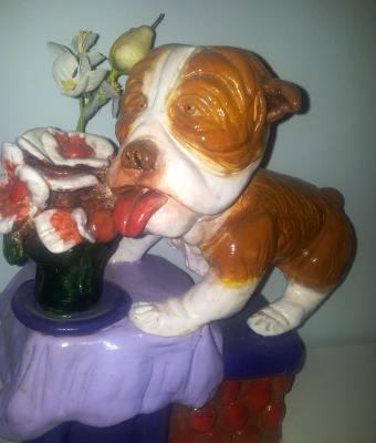 il-cane-sulla-tavola