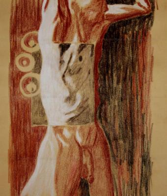study-for-selfportrait-in-fro