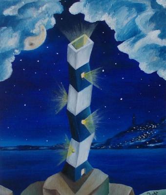 solitudine-di-un-faro-sole-di