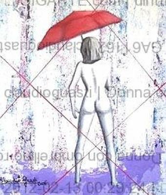 donna-con-ombrellino-rosso