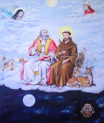 san-francesco-e-papa-gregorio