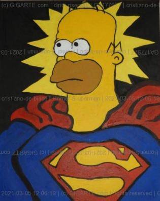 homer-superman