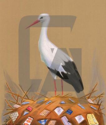 la-cicogna-malata