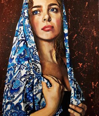 il-velo-oil-on-canvas-50x70