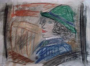 donna-in-treno
