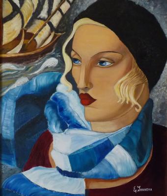 la-sciarpa-blu