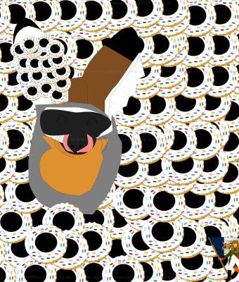 otocyon-immersed-in-donuts