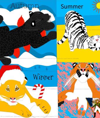 the-four-feline-seasons