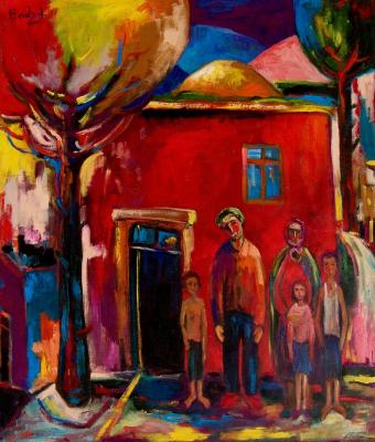 famiglia-davanti-casa