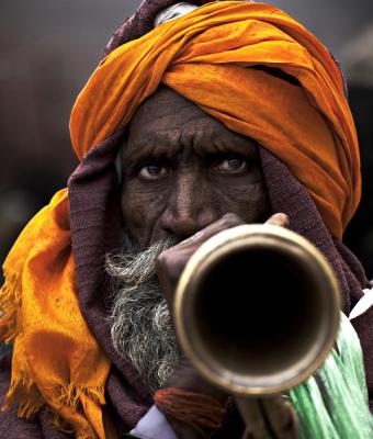 il-suonatore-di-tromba-india