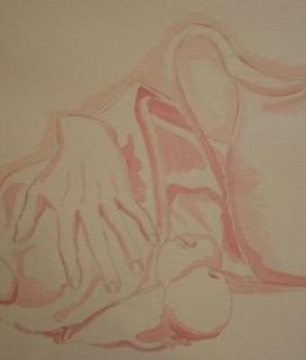 natura-morta-in-rosso-con-mano