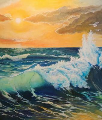 onde-al-tramonto
