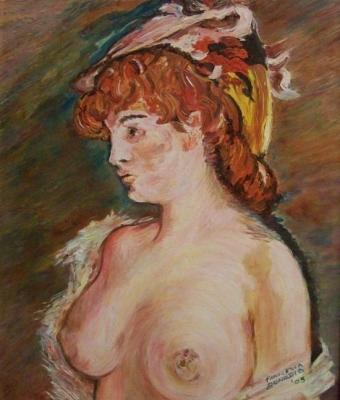 omaggio-a-manet-donna-bionda