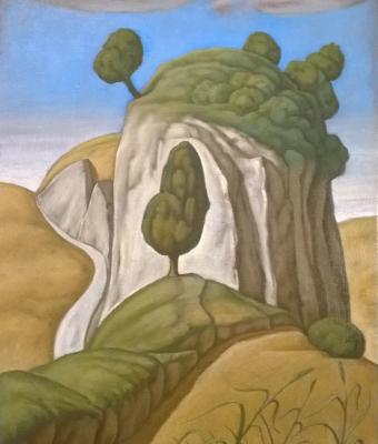 paesaggio-con-cipresso