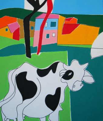 landscape-with-cow
