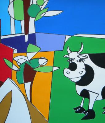 landscape-with-cow
