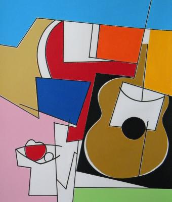 guitar-and-fruit-bowl