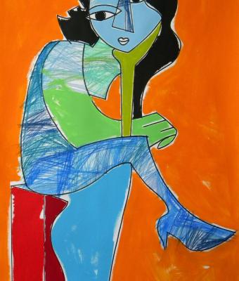 sitting-girl