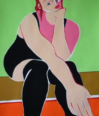 sitting-girl