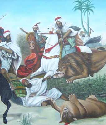 lions-hunting