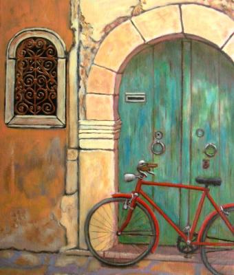 40213bicicletta-rossa-su-un