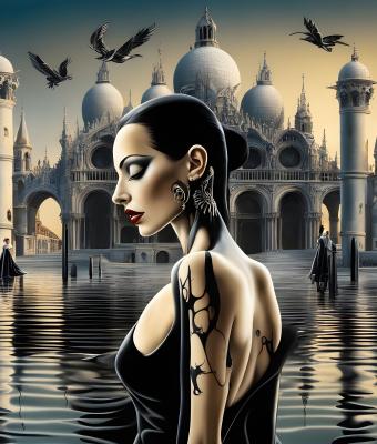 charming-dark-lady-in-venice